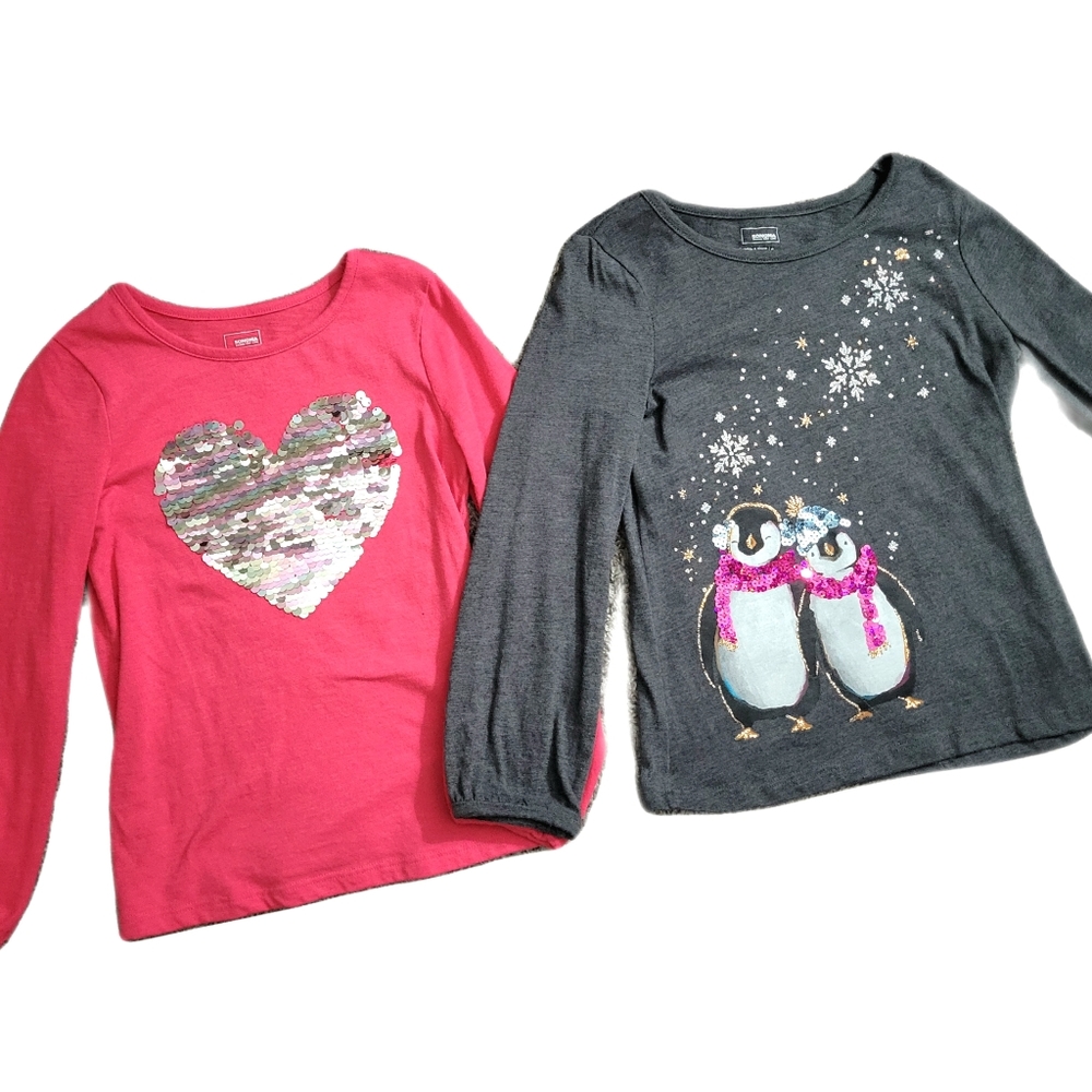 Sparkle & Shine Graphic Tee Bundle Girls Size 7